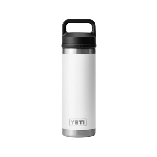 Termo YETI Rambler® Water Bottle 18oz en color Blanco, acero inoxidable con aislamiento al vacío