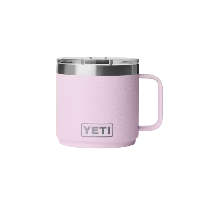 Termo YETI Rambler® Mug en color Pink (Rosa), acero inoxidable con aislamiento al vacío