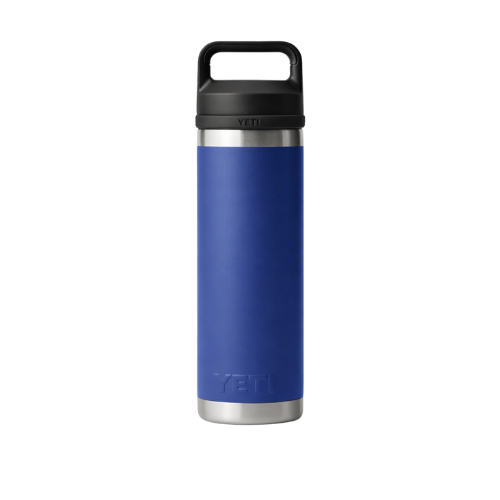 Termo YETI Rambler® Water Bottle 18oz en color Azul Rey, acero inoxidable con aislamiento al vacío