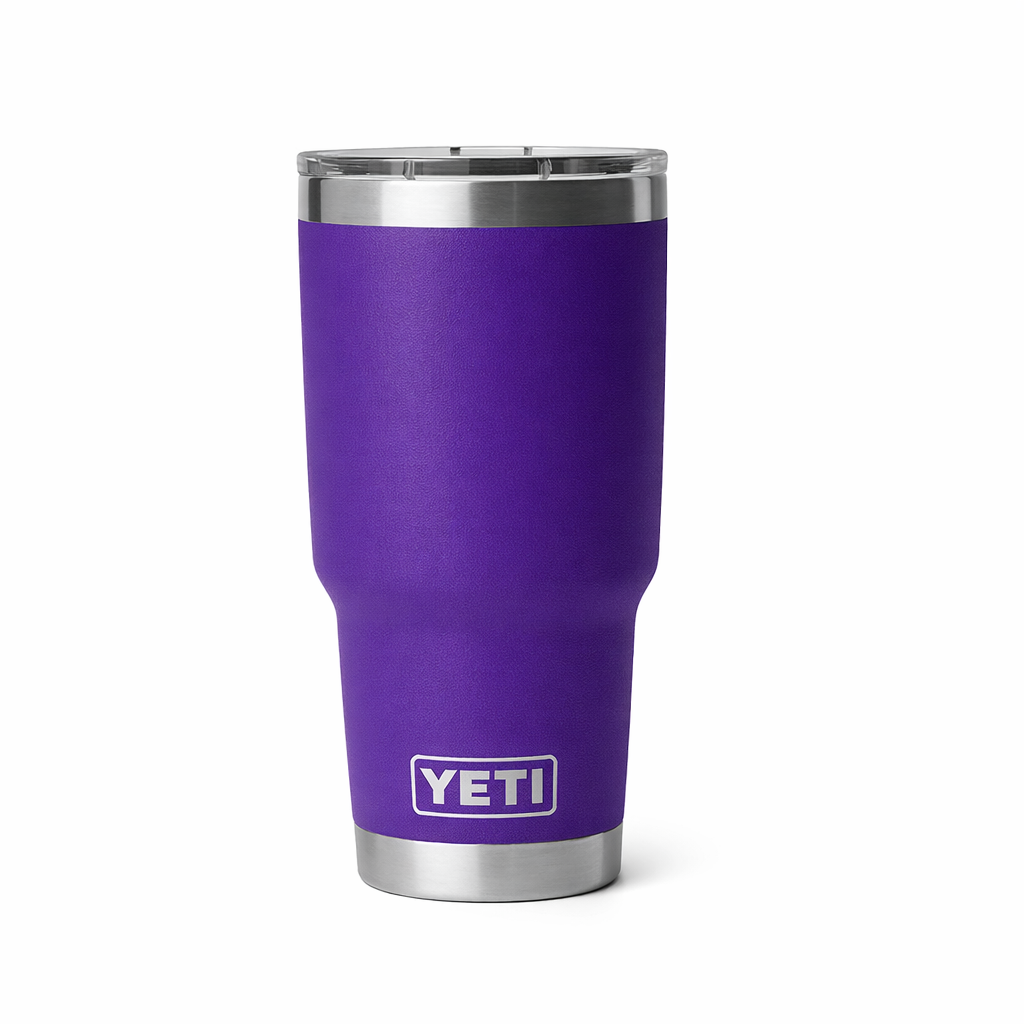 Termo YETI Rambler® Tumbler 30oz en color Morado, acero inoxidable con aislamiento al vacío