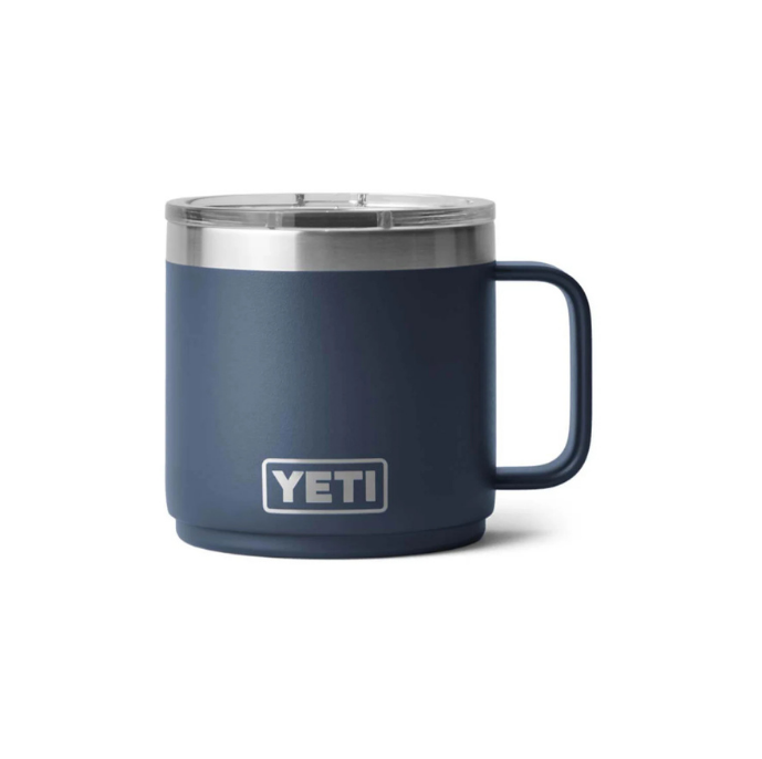 Termo YETI Rambler® Mug en color Navy (Azul Marino), acero inoxidable con aislamiento al vacío