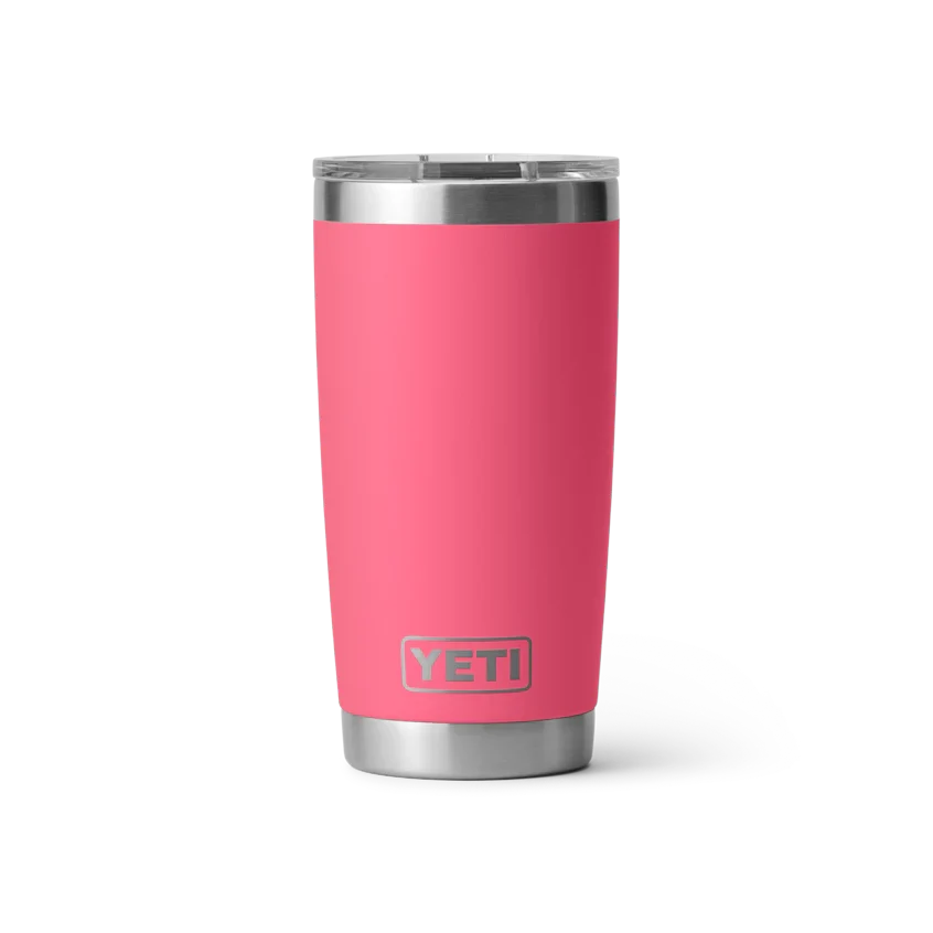 Termo YETI Rambler® Tumbler 20oz en color Bimini Pink (Rosa Mexicano), acero inoxidable con aislamiento al vacío