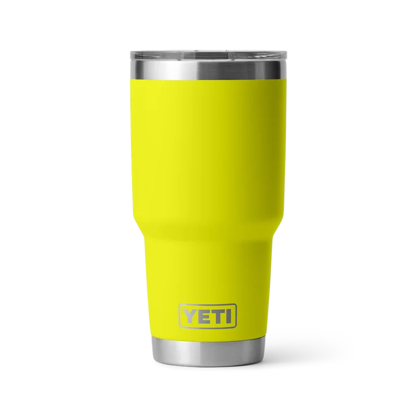 Termo YETI Rambler® Tumbler 30oz en color Yellow (Amarillo), acero inoxidable con aislamiento al vacío