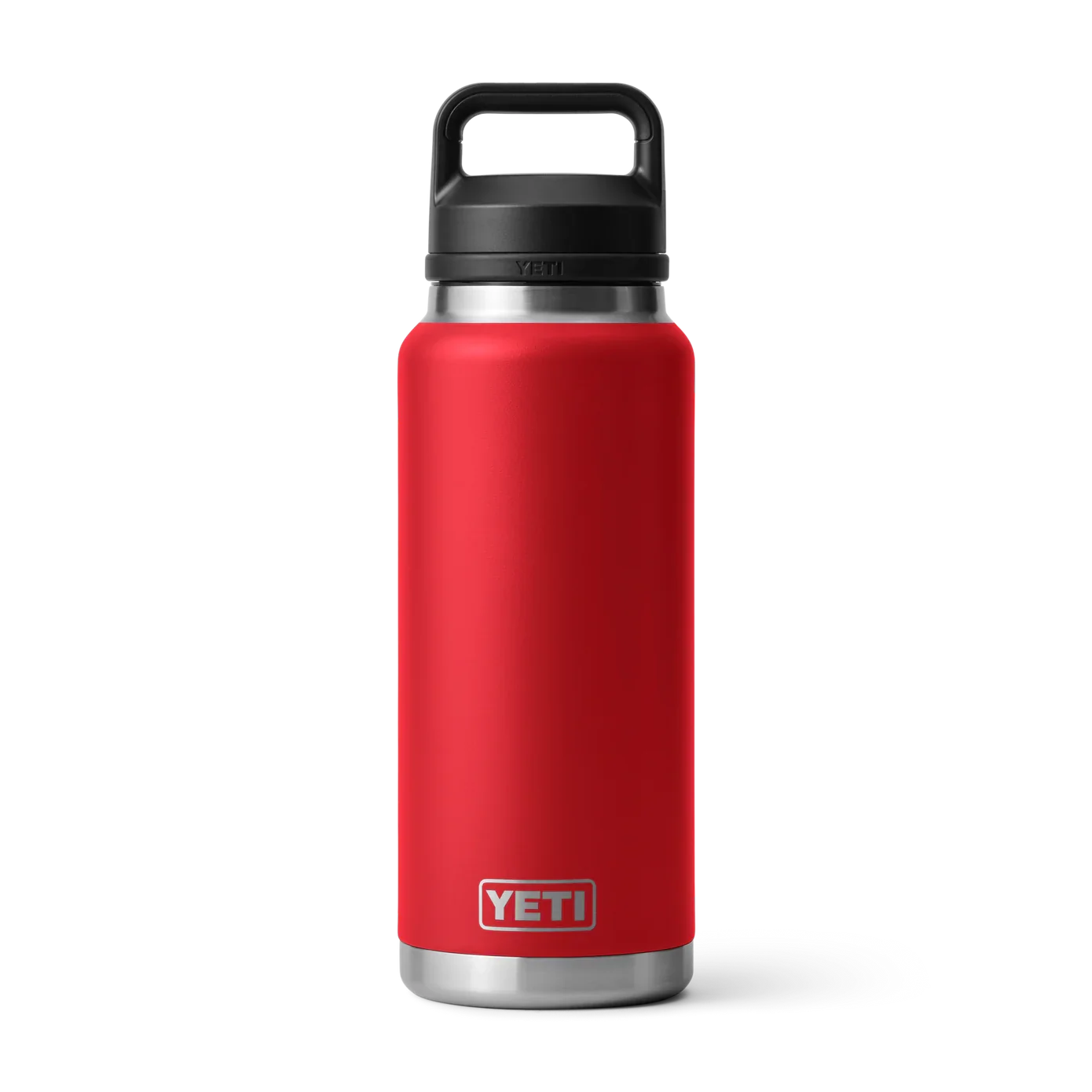 Termo YETI Rambler® Water Bottle 36oz en color Rescue Red (Rojo), acero inoxidable con aislamiento al vacío