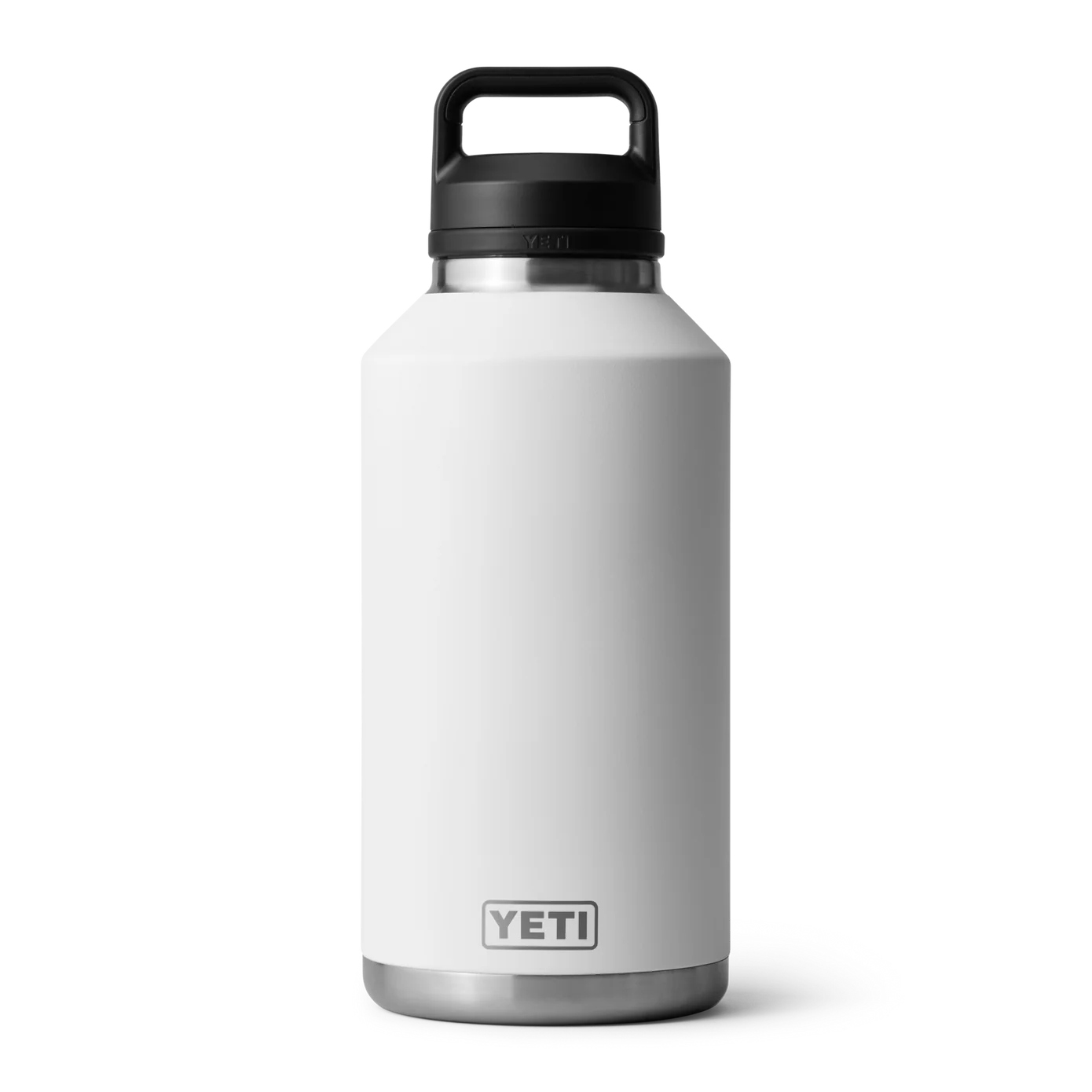 Termo YETI Rambler® Water Bottle 64oz en color Blanco, acero inoxidable con aislamiento al vacío