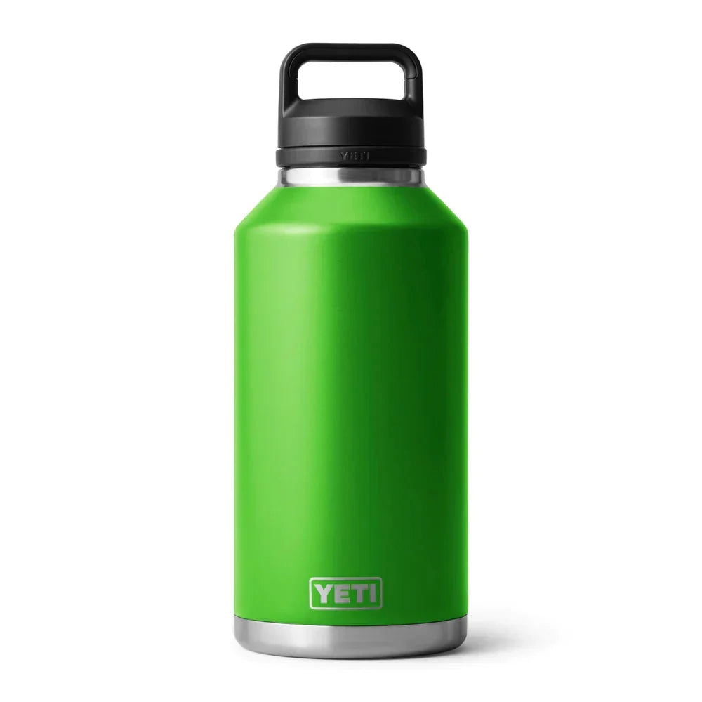 Termo YETI Rambler® Water Bottle 64oz en color Canopy Green (Verde), acero inoxidable con aislamiento al vacío