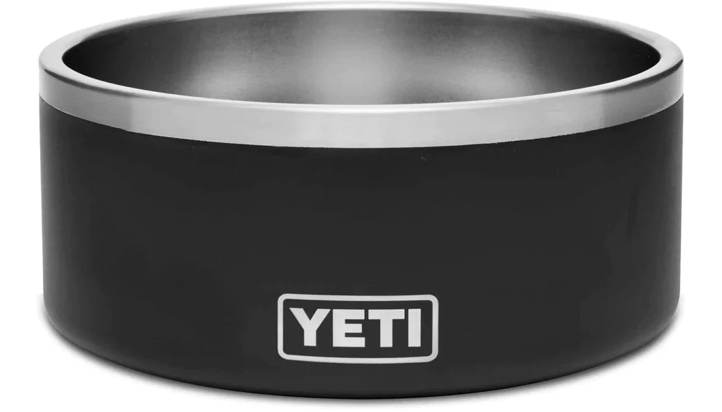 Plato YETI DogBowl® Boomer 4 en color Negro, acero inoxidable