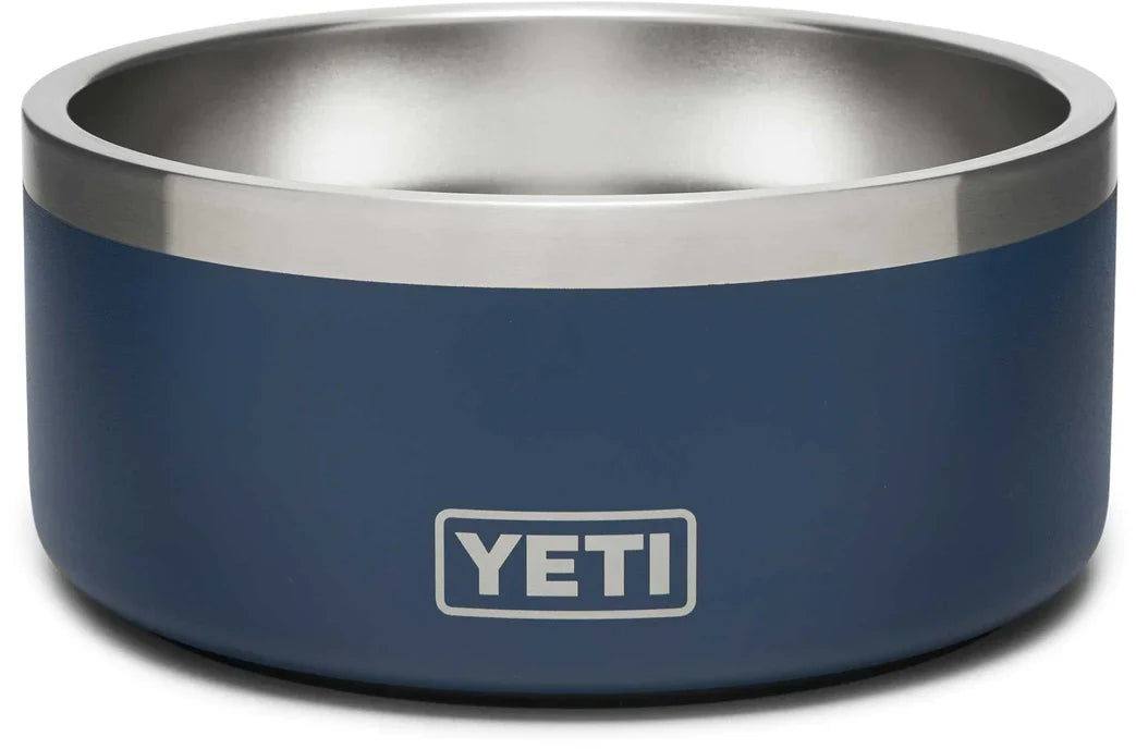 Plato YETI DogBowl® Boomer 8 en color Navy (Azul Marino), acero inoxidable