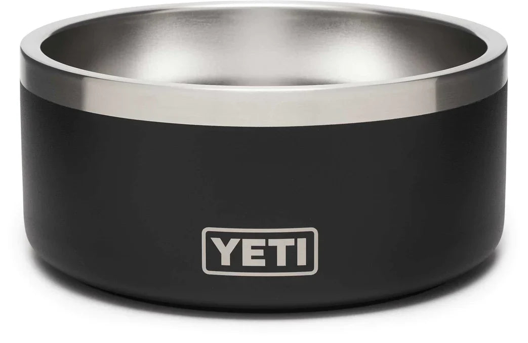 Plato YETI DogBowl® Boomer 8 en color Negro, acero inoxidable